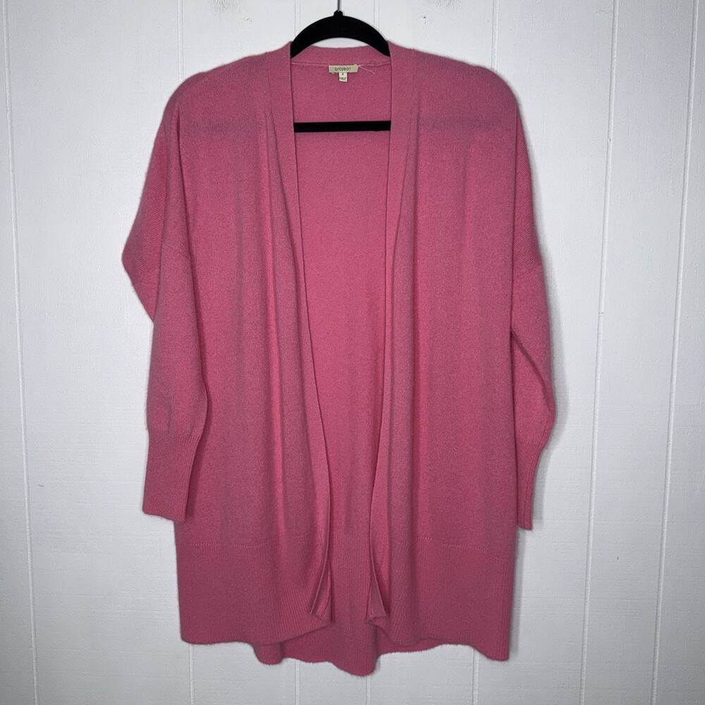 Project Women’s 100% Cashmere Cardigan Sweater Pink Size Small